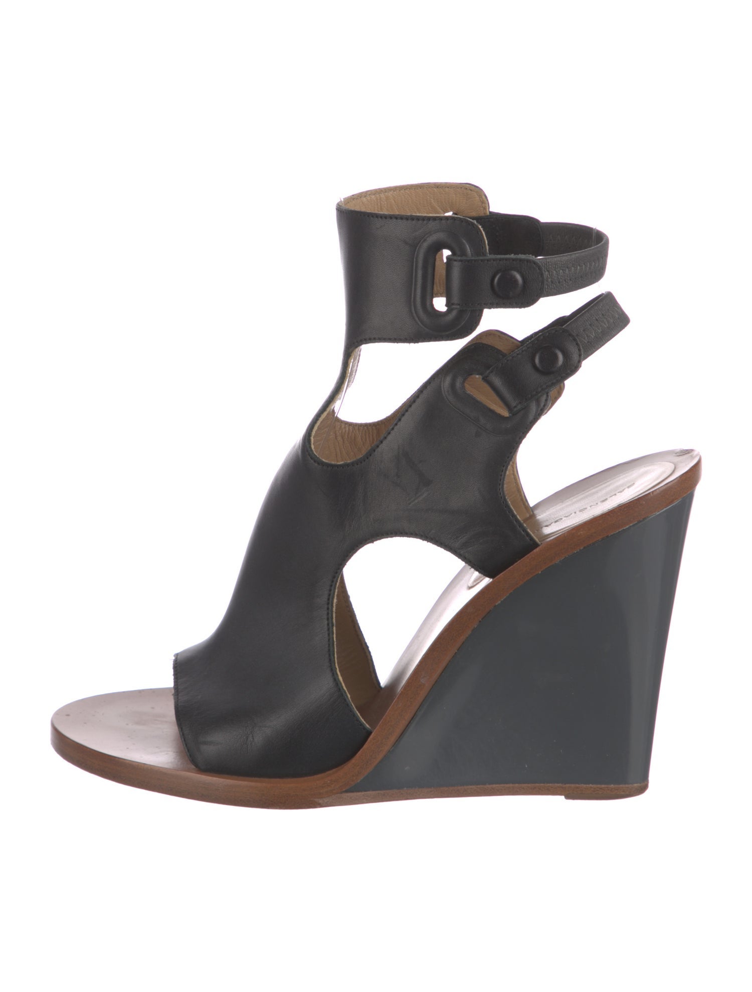 Balenciaga Leather Gladiator Sandals